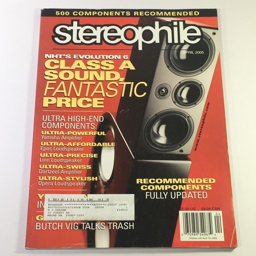 Stereophile magazine april - magazine,